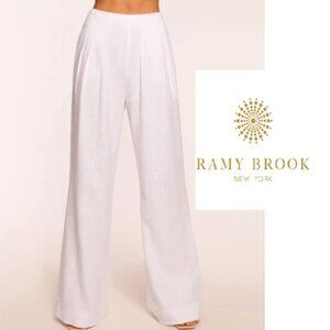New Ramy Brook White Wide leg Pant